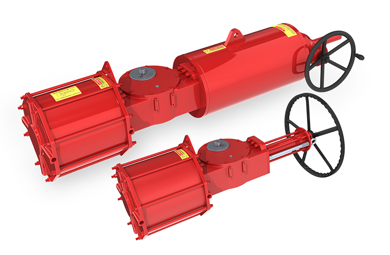 赫爾法撥叉式氣動執行器